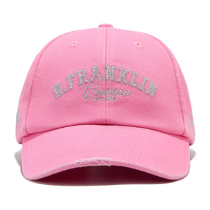 Gorra Varsity Unisex Color Lavado Rosa