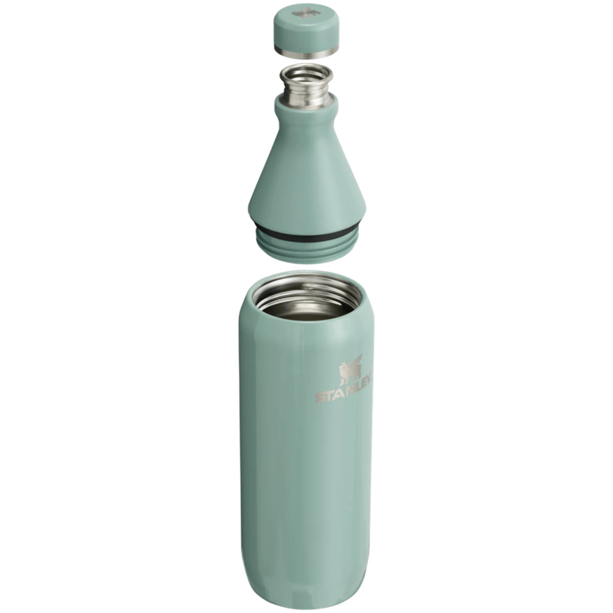 Botella de agua Isotermica - 0,59L - ALL DAY SLIM BOTTLE - Shale