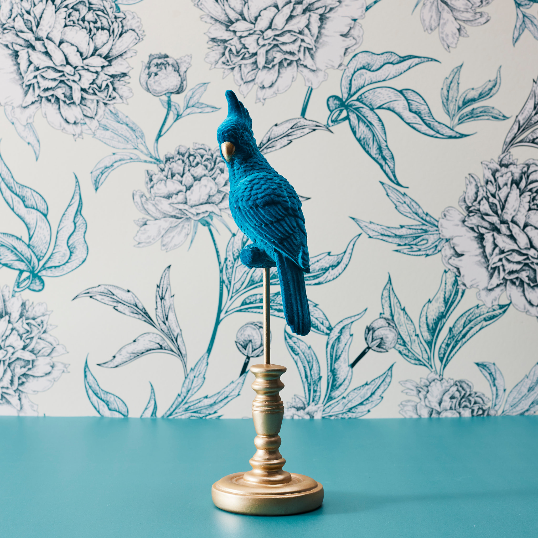Perroquet Decoratif Bleu