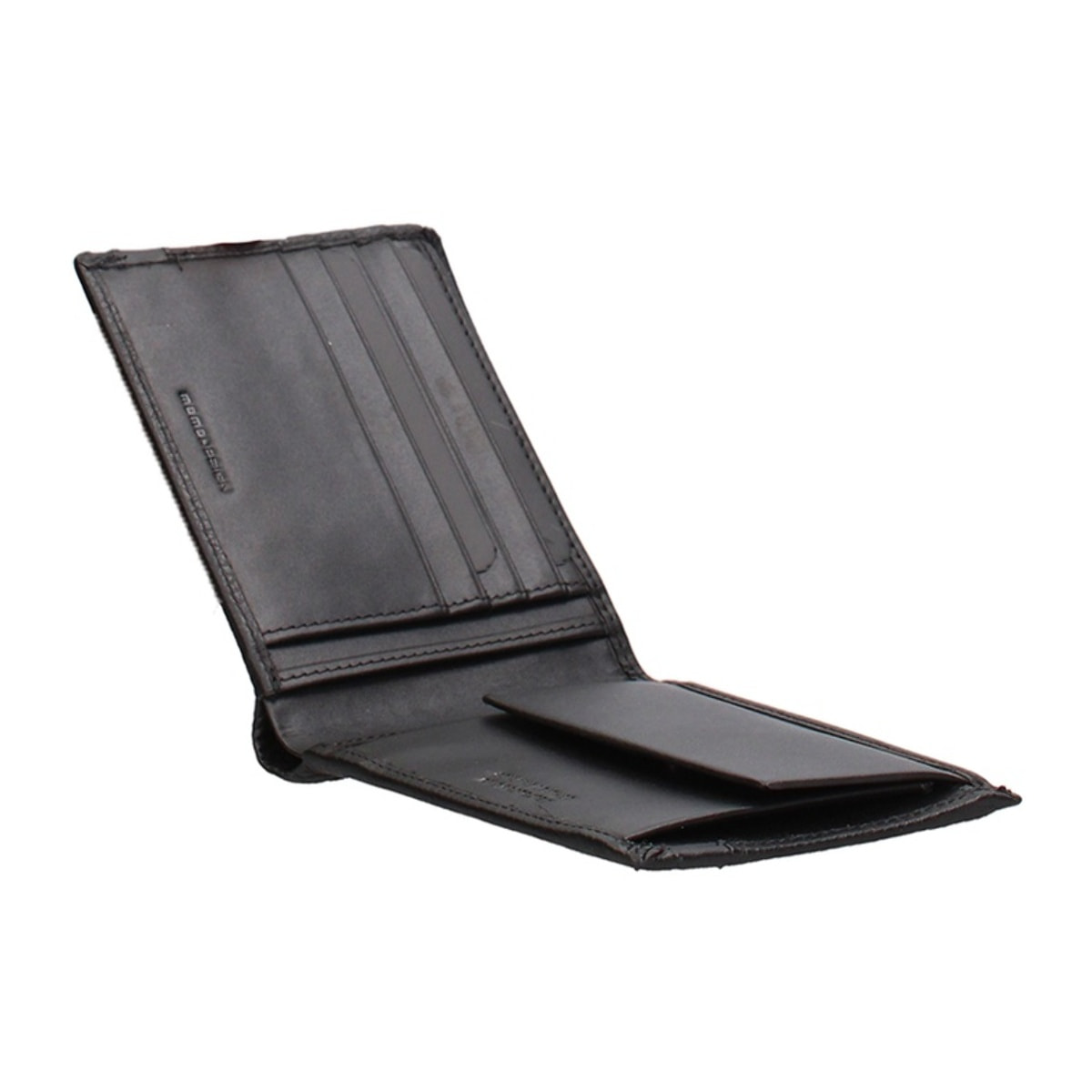 Portafoglio uomo in vera pelle - Modello Erevan Prime - Casual - 9.5 x 12.0 x 2.0 cm