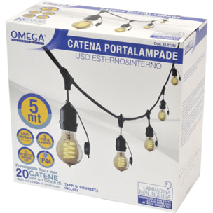 OMEGA Catenaria portalampade 5 metri