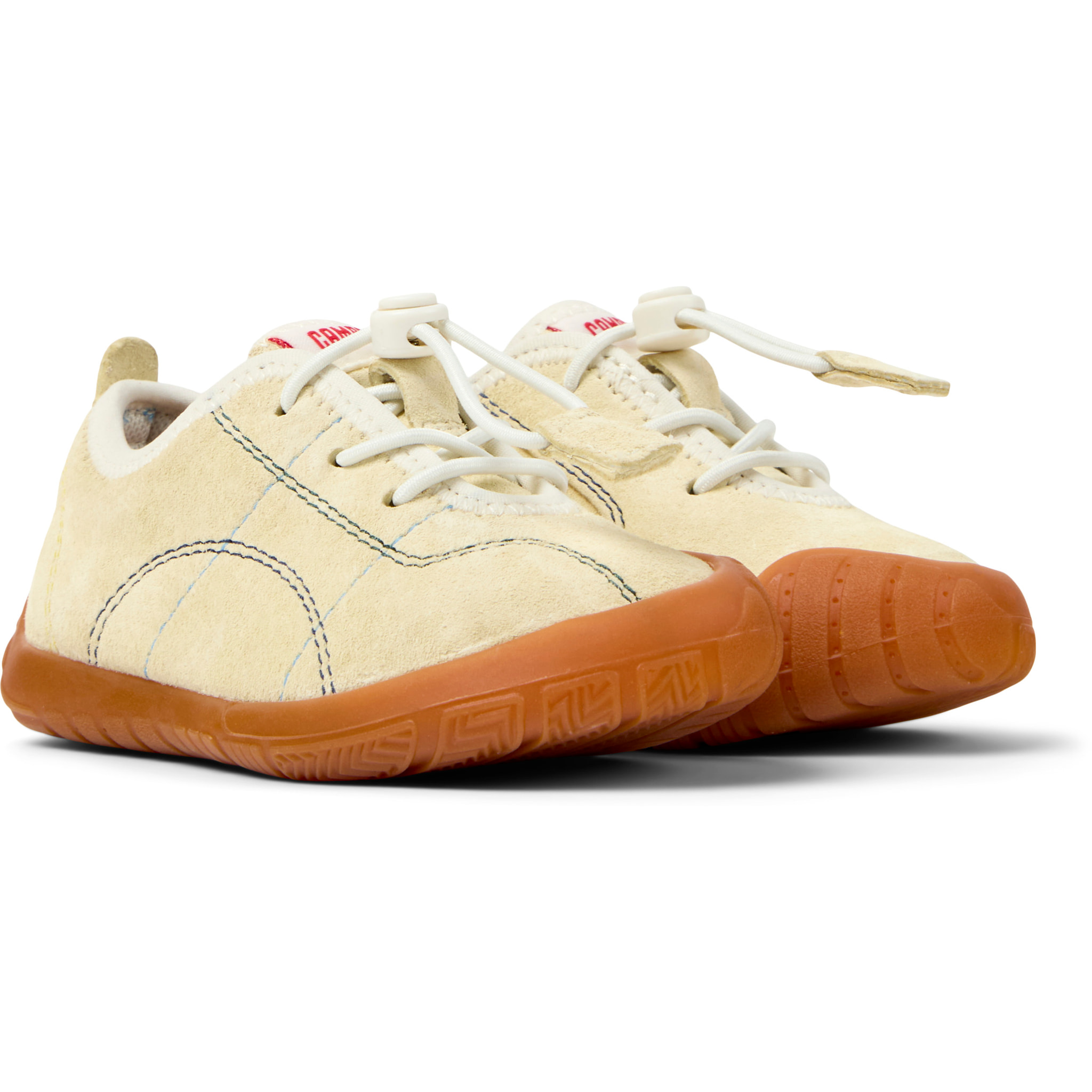 Sneakers - CAMPER Peu Path Twins - Giallo - Pelle nabuk