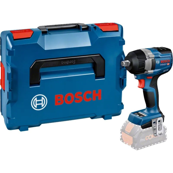 Visseuse à chocs/boulonneuse sans fil GDS 18V-750 C Professional - BOSCH - Sans batterie, ni chargeur - L-Boxx - 06019L9001