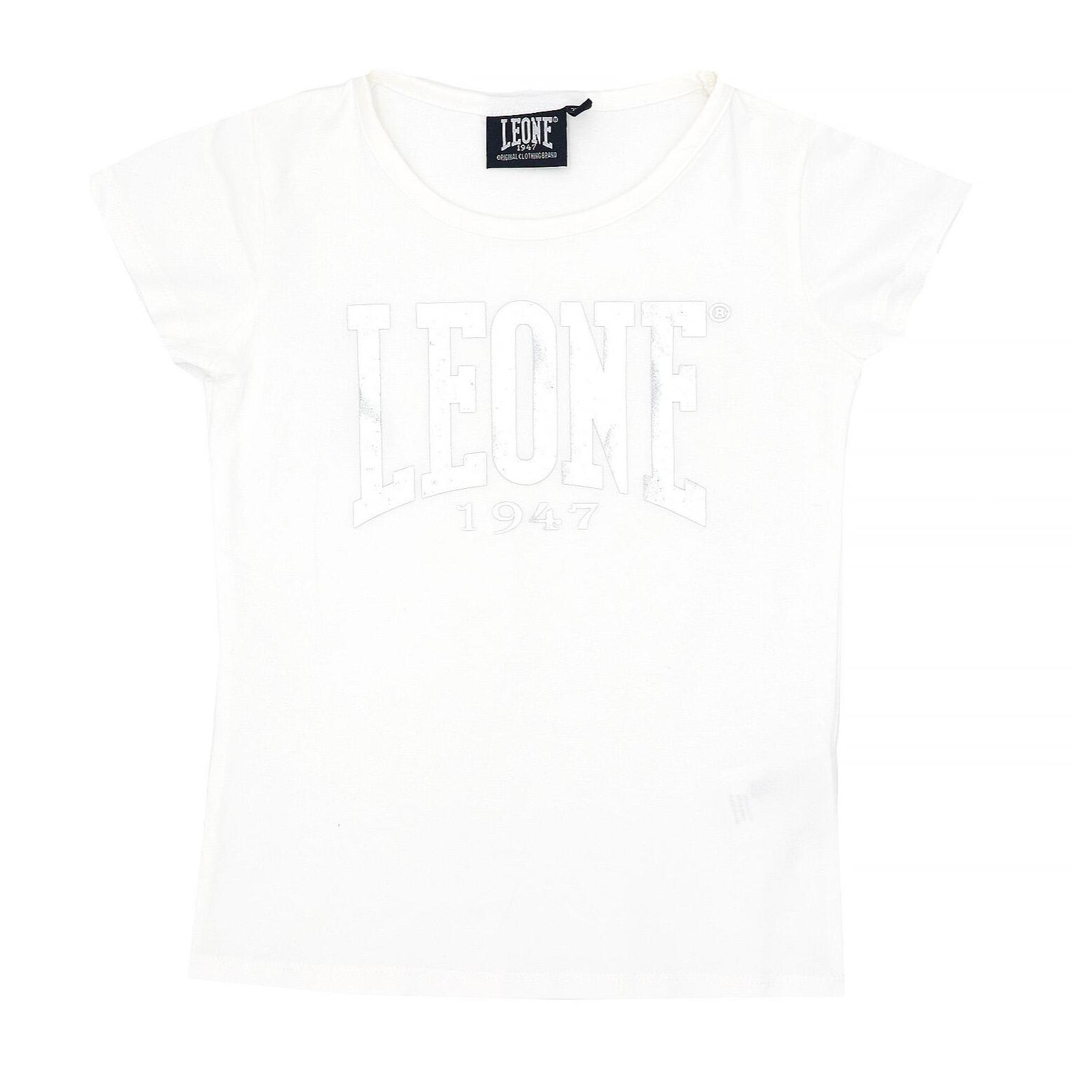 Camiseta de manga corta de niña con logo grande foil