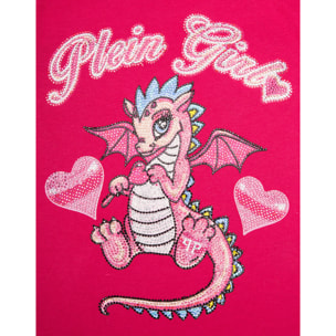 PHILIPP PLEIN T-shirt Round Neck SS Dragon