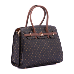 Borsa a mano  da donna ecopelle Prodotto Vegano 30x25x10 cm