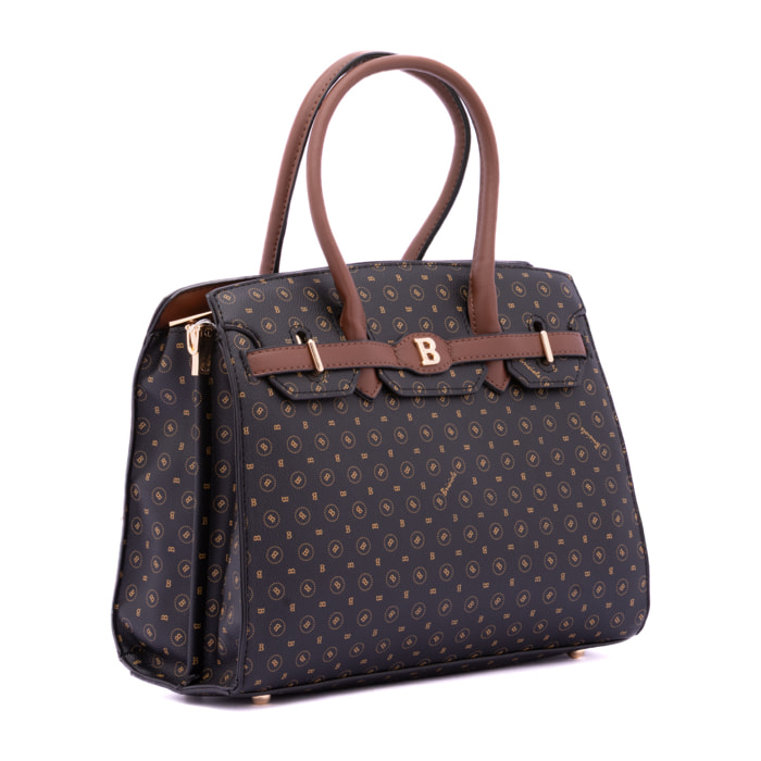 Borsa a mano  da donna ecopelle Prodotto Vegano 30x25x10 cm