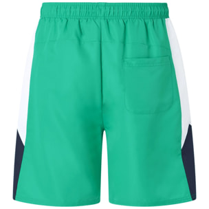 Kappa - Pantaloni Corti Uomo Verde - Logo Gaggio