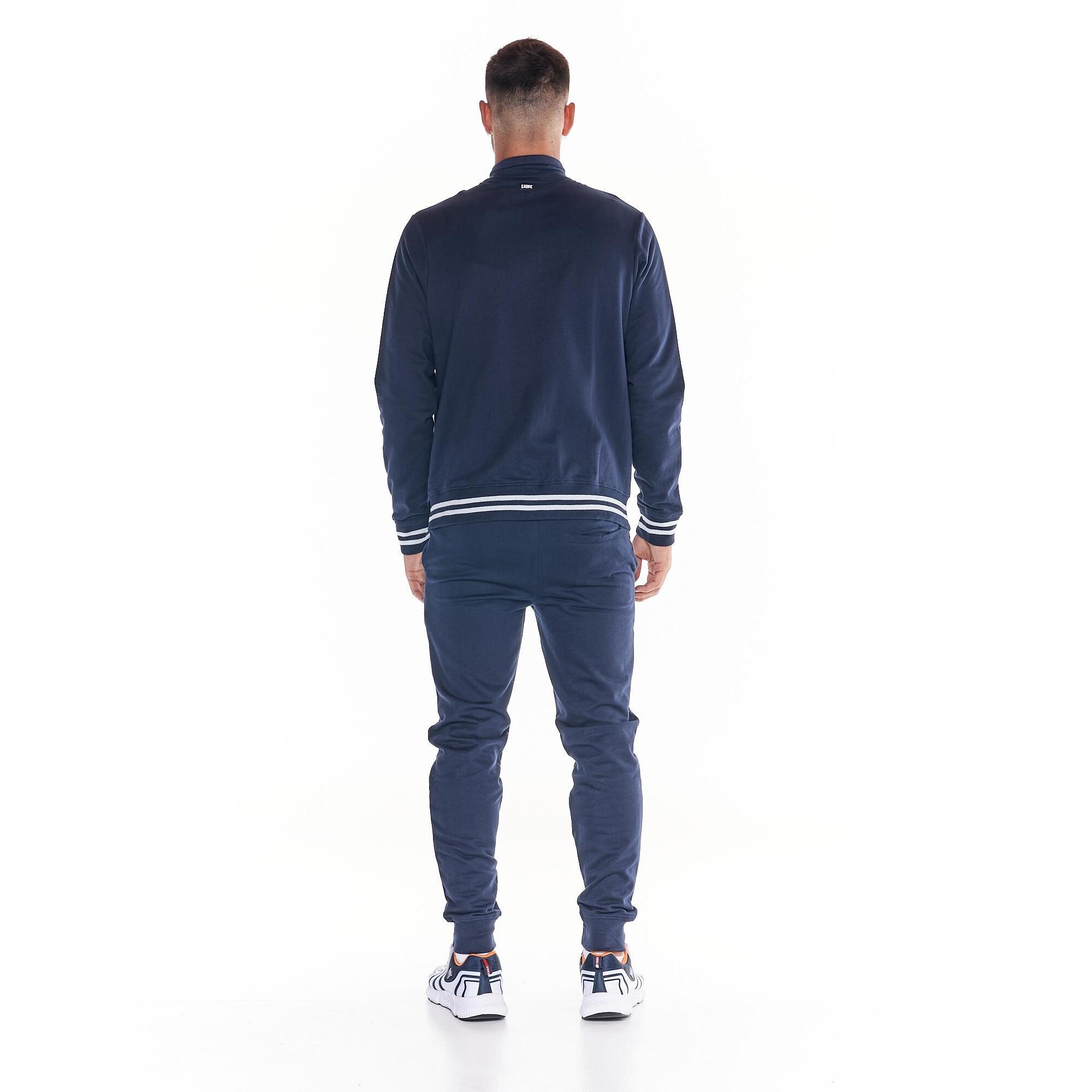 Tuta uomo full zip collo alto linea College