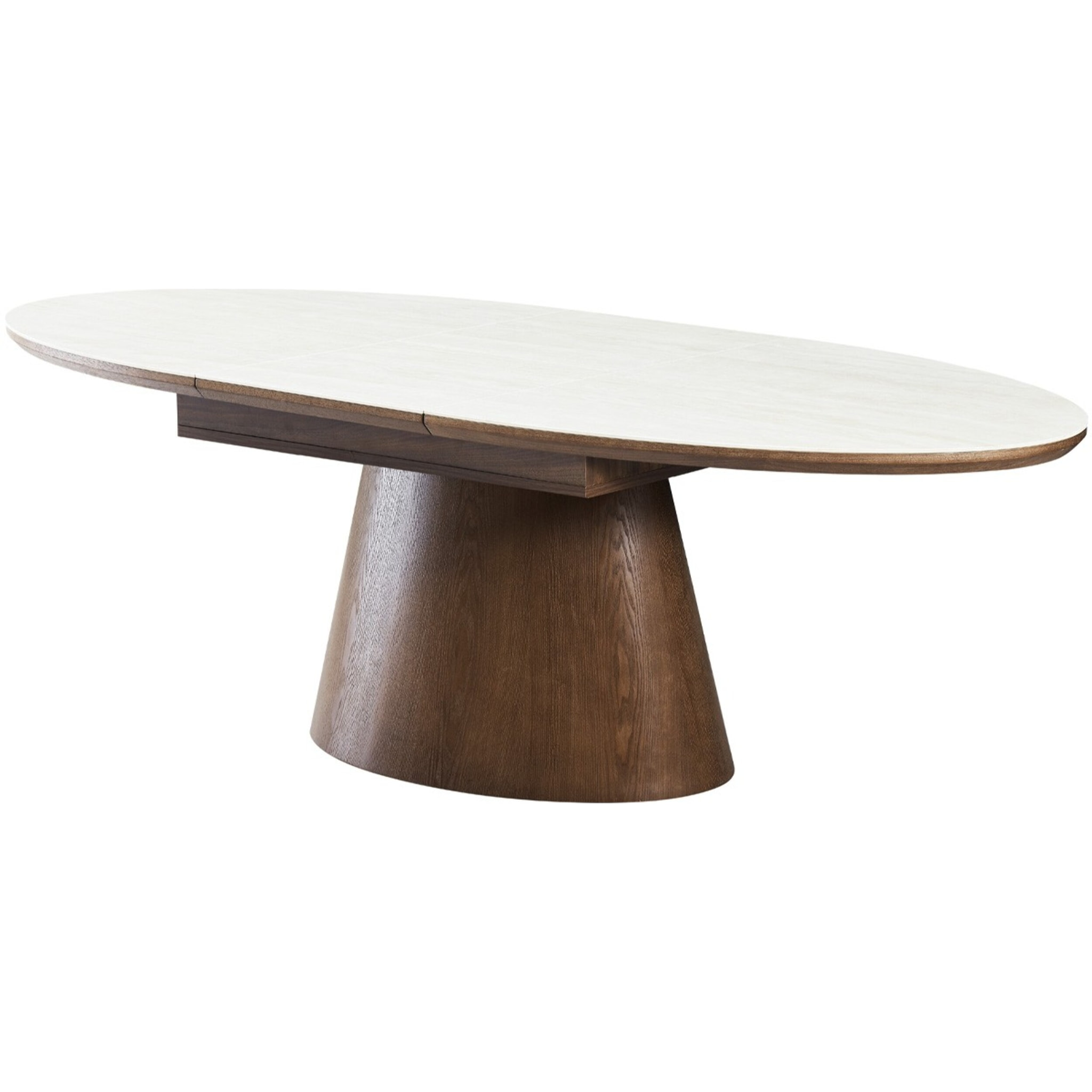 Table à manger extensible ovale 6/8 personnes - ORA