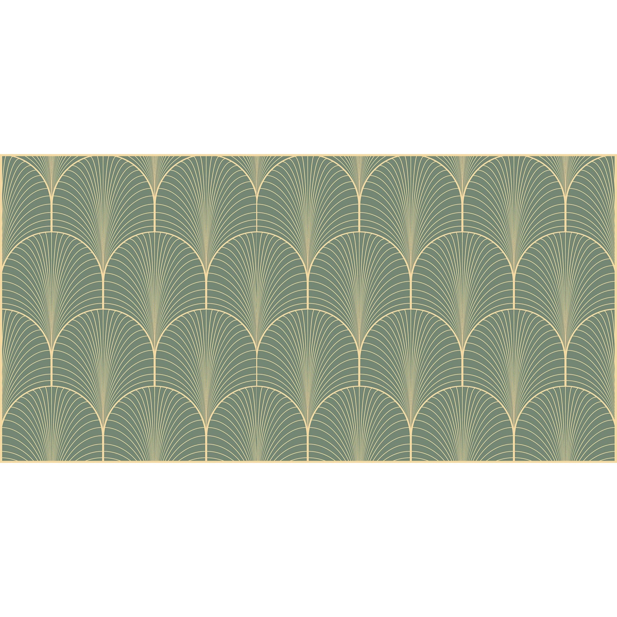 Alfombras vinílicas de Ceramiko - greta verde