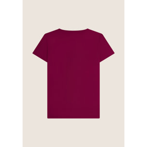 T-shirt regular in tessuto tecnico leggero