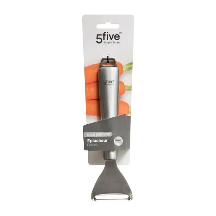 Éplucheur rasoir 3 lames en inox "Silver Précision"