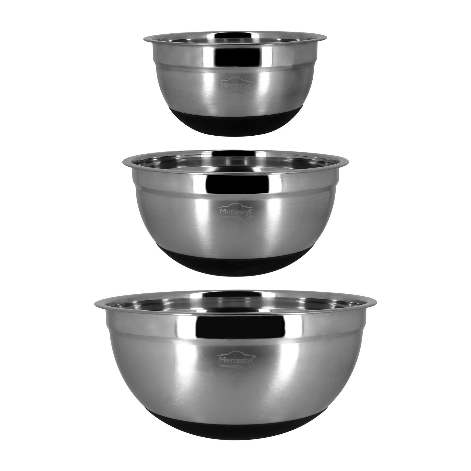 Bol à mélanger en acier inoxydable 25cm