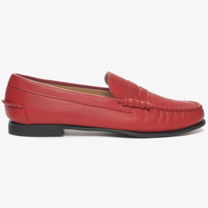 Mocassini Sebago Donna Rosso Danielle Pop Woman