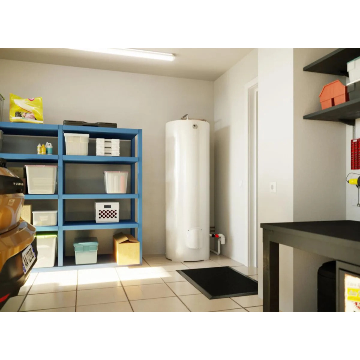 Chauffe-eau électrique Blindé Vertical stable standard - 200 L - THERMOR - 282030