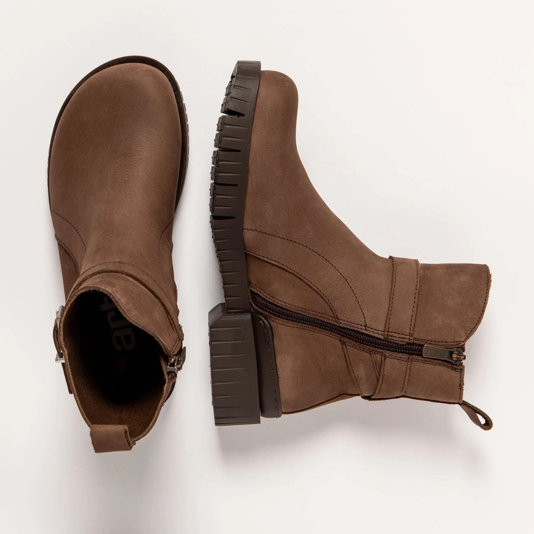 Botines 1837 NOBUCK BROWN/OXFORD color Brown