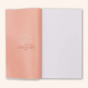 Libreta "Empieza algo nuevo"