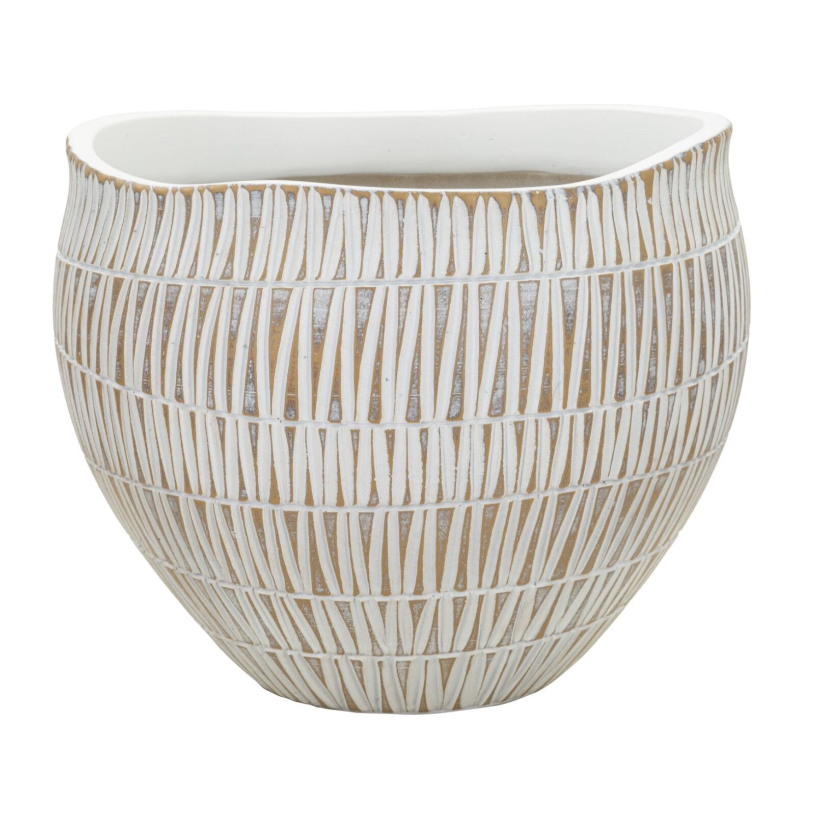 CACHEPOT RESINA STIKY CM Ø 26X20,5