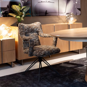 Chaise avec accoudoirs pivotante Chrissy Kare Design