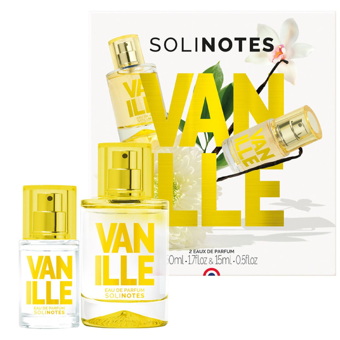 Vanille - Coffret Eau de Parfum 50 ml + 15 ml