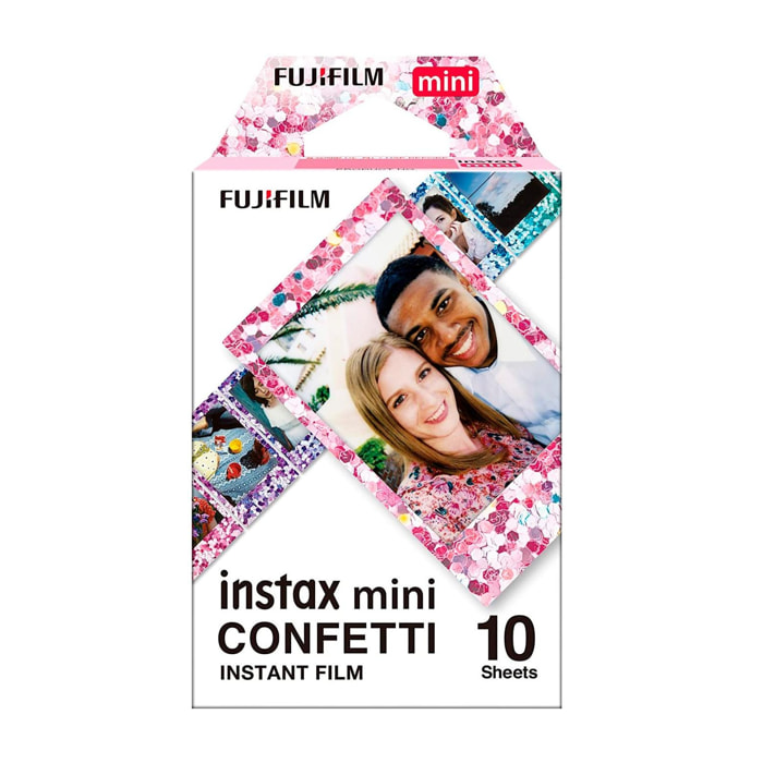 FUJIFILM instant film shot Confetti / Película fotográfica instantánea