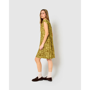Vestido corto soft chandra verde