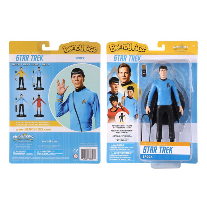 Star Trek Bendyfigs Bendable Figura Spock 19 Cm Noble Collection