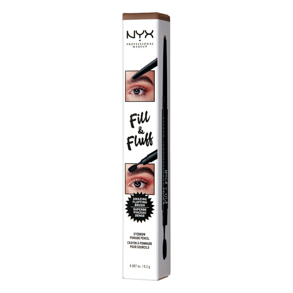 NYX Professional Makeup Crayon À Sourcils Double Embout Fill & Fluff Auburn