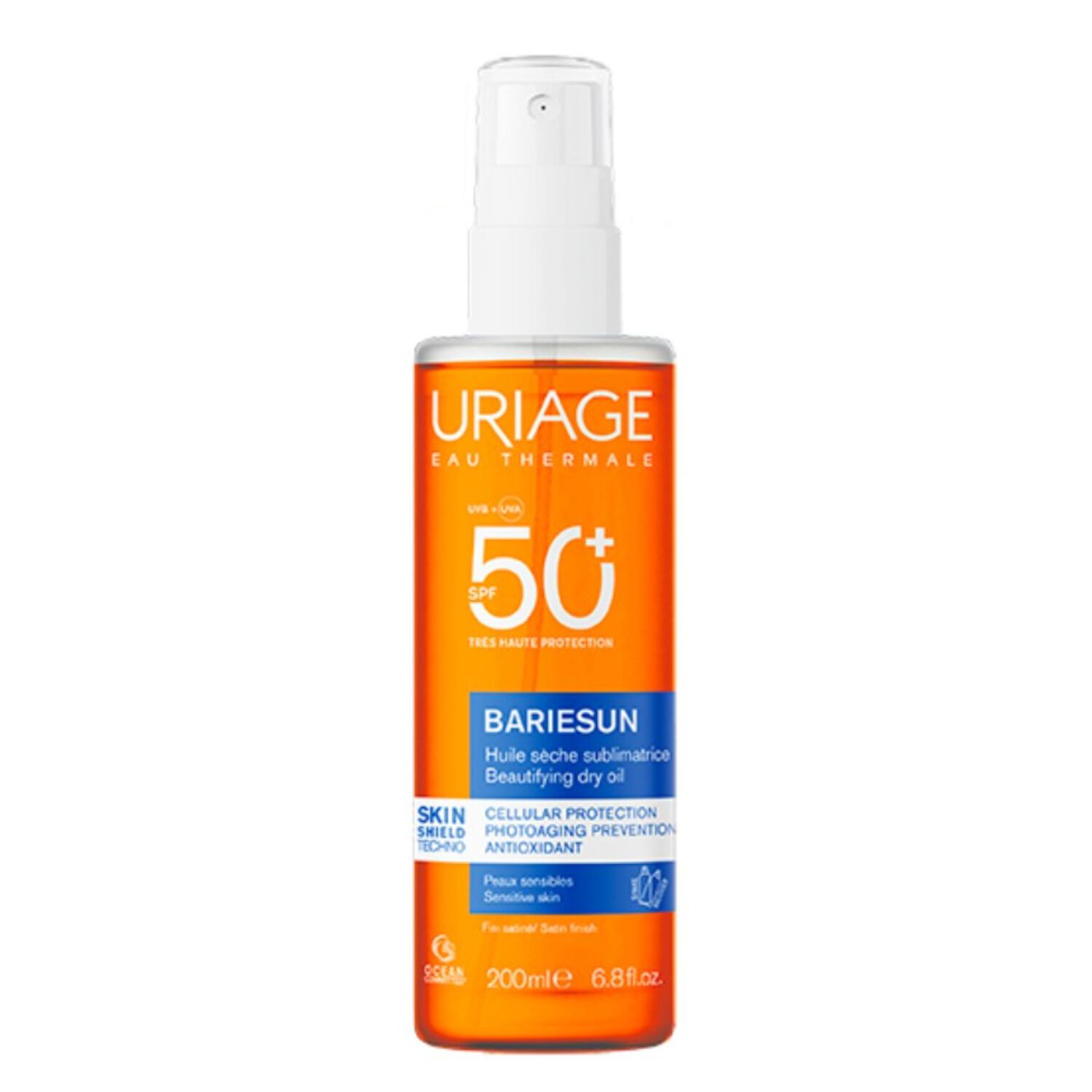 Bariesun SPF 50+ - Huile Sèche Sublimatrice 200 ml
