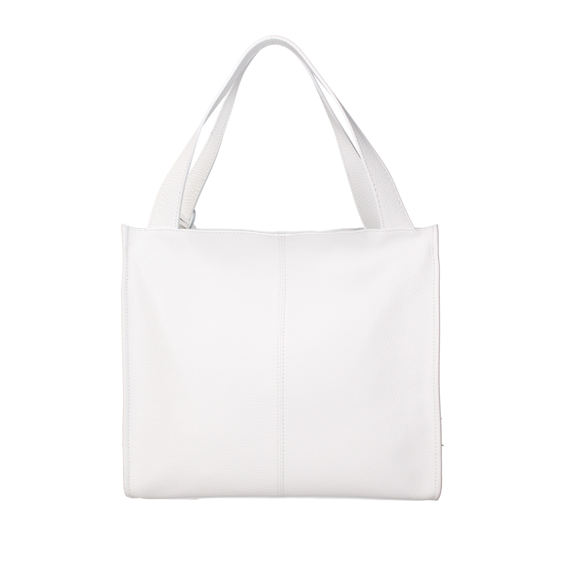 Borsa a spalla  da donna In Vera pelle Made in Italy 34x32x11 cm