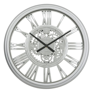 Horloge Ricky argent D40cm