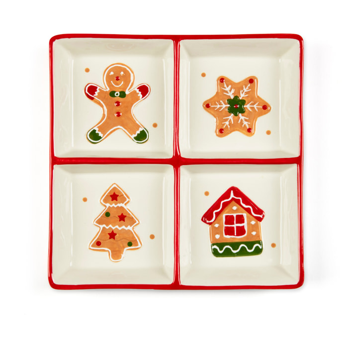 Piatto a Servire Excelsa - Wonderful Ginger, Ceramica Multicolore