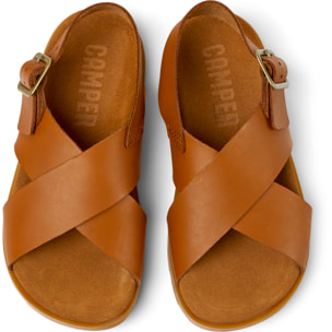 Sandalias - CAMPER Brutus - Marron - Cuero liso