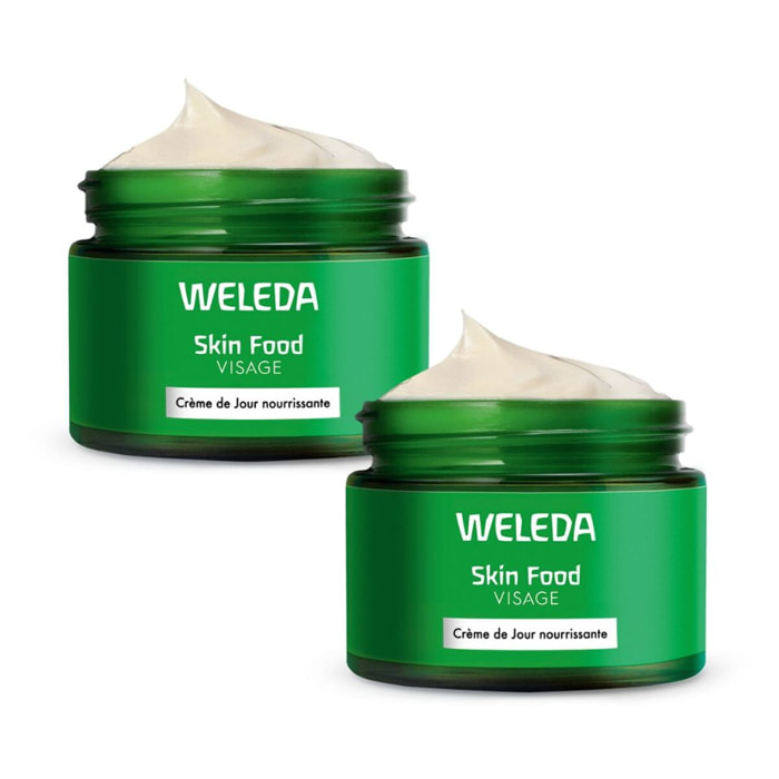 WELEDA - Duo Skin Food Crème de Jour nourrissante - 2*40ml
