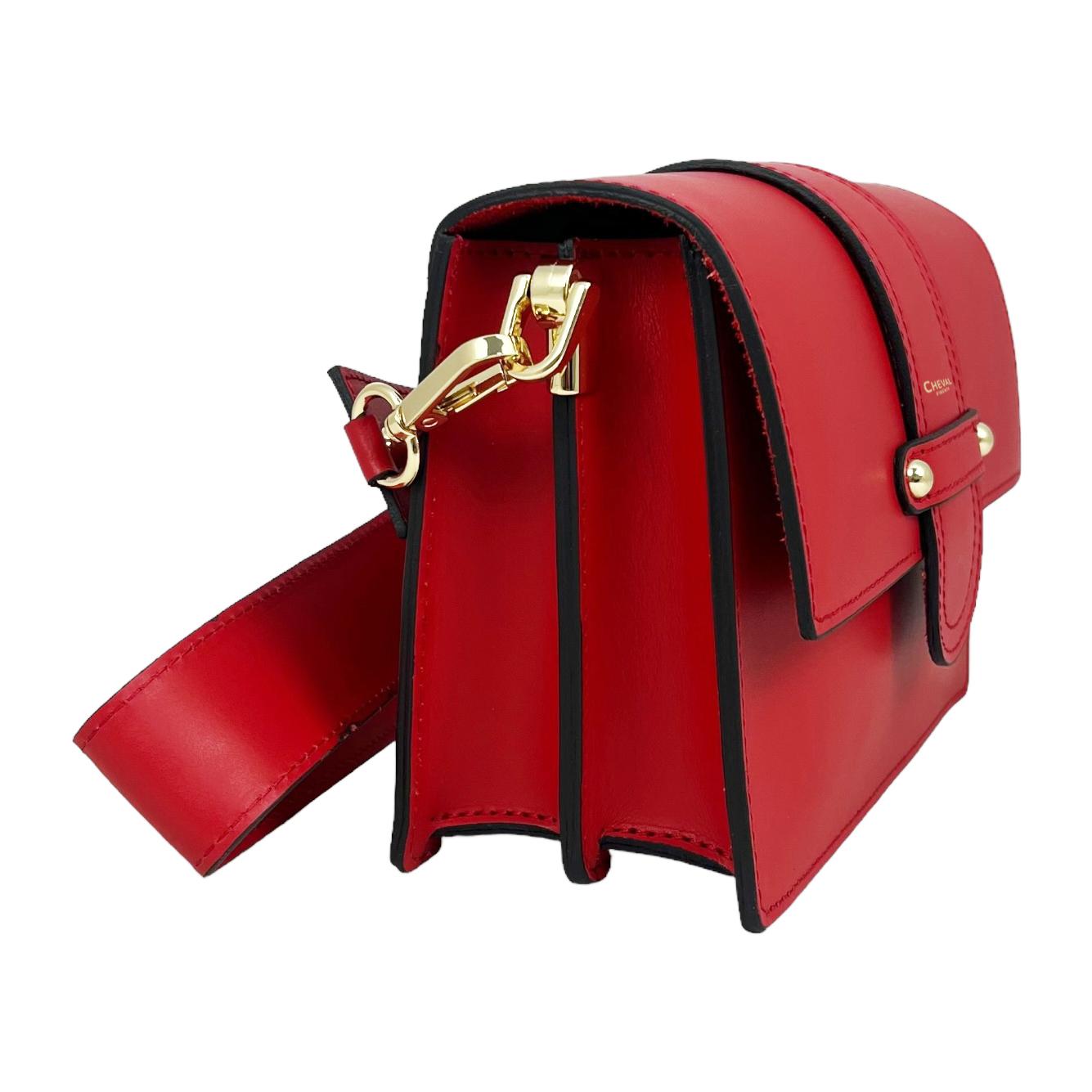 Borsa a spalla Cheval Firenze Kate Rosso