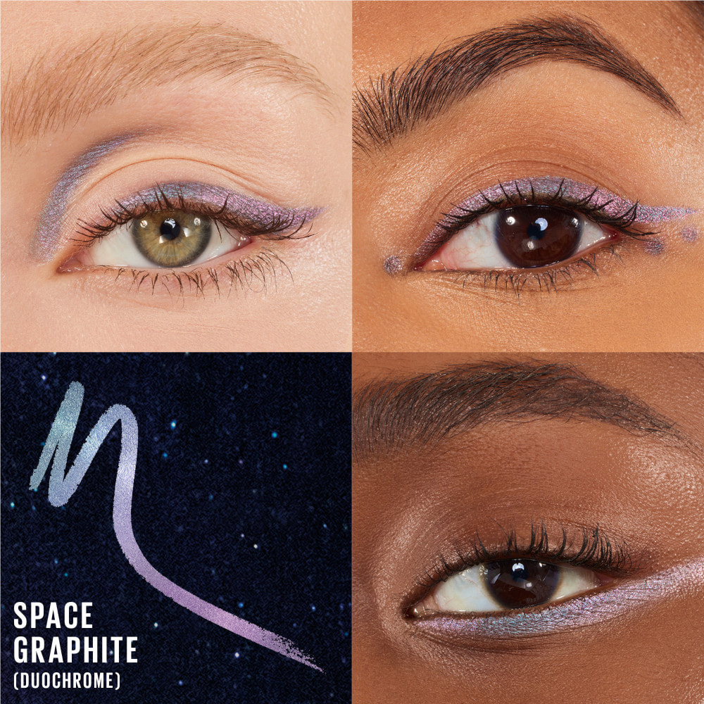 Maybelline New York Tattoo Liner Galactic Chrome Crayon Gel Eyeliner 822 Space Graphite