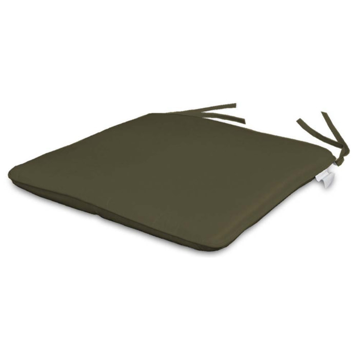 Lot de 2 assises 28 x 28 cm coloris Vert