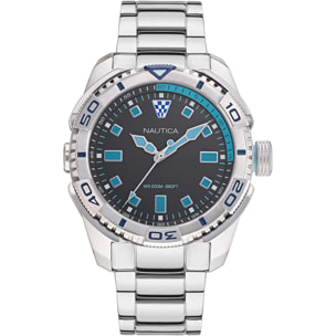 Orologio Nautica TARPOON DIVE Acciaio Silver