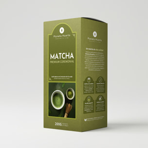 Té Matcha Grado Ceremonial Premium Planeta Huerto 200 g