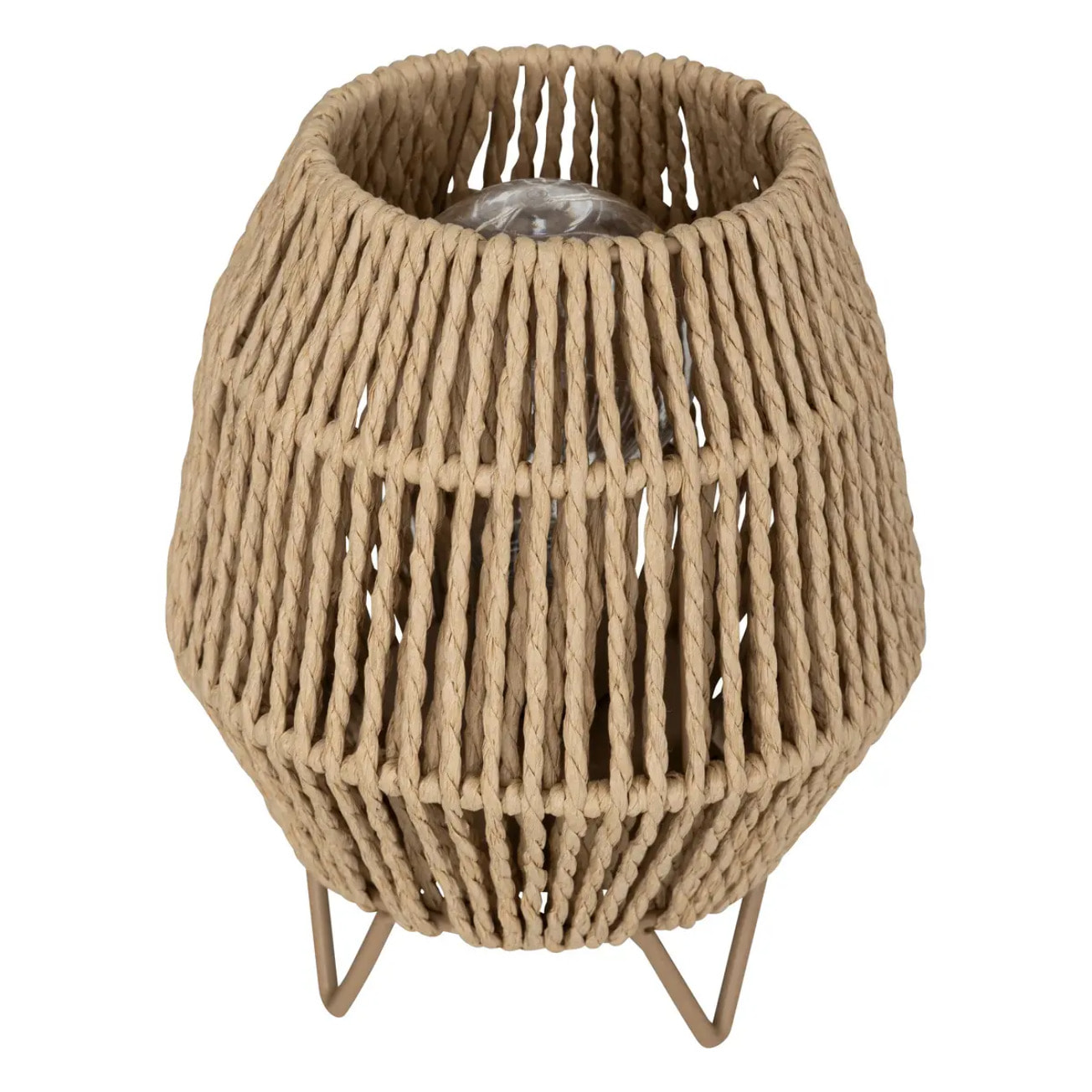Lampe en papier naturel Ida H17cm