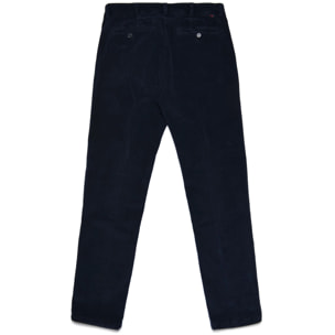 Kappa - Pantaloni Uomo Blu - Werner New Corduroy