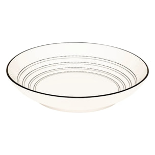 Assiette creuse Lunova blanc D20xH4,1cm