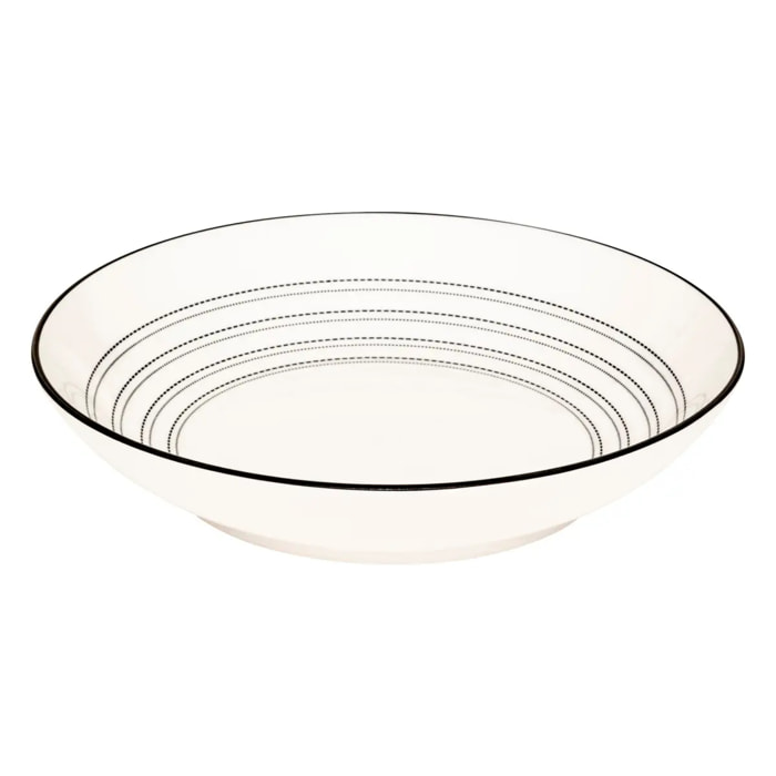 Assiette creuse Lunova blanc D20xH4,1cm
