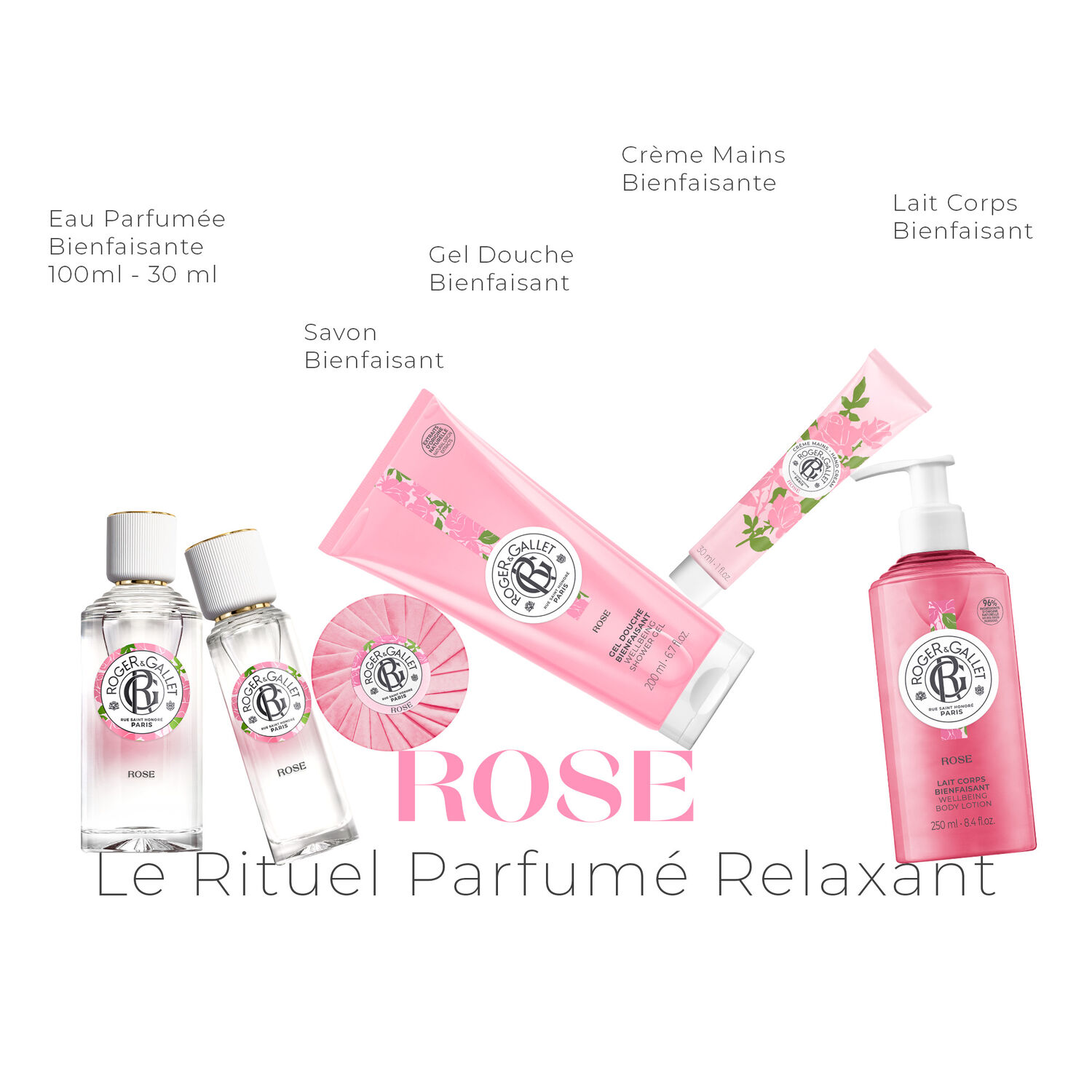 Rose - Gel Douche Bienfaisante 200 ml