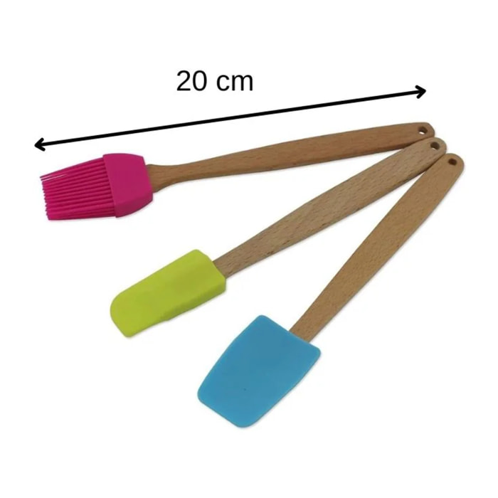 Kit de 3 ustensiles de pâtisserie 20 cm Zenker