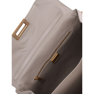 Borsa a mano da donna Made in Italy - Modello Padova - 100% pelle - 28.0 x 19.0 x 8.0 cm