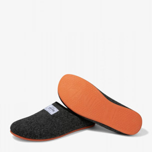 Zapatillas de Casa Mercredy Slipper Negro / Naranja D.Franklin