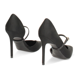 Décolleté donna nere, tacco 11 cm