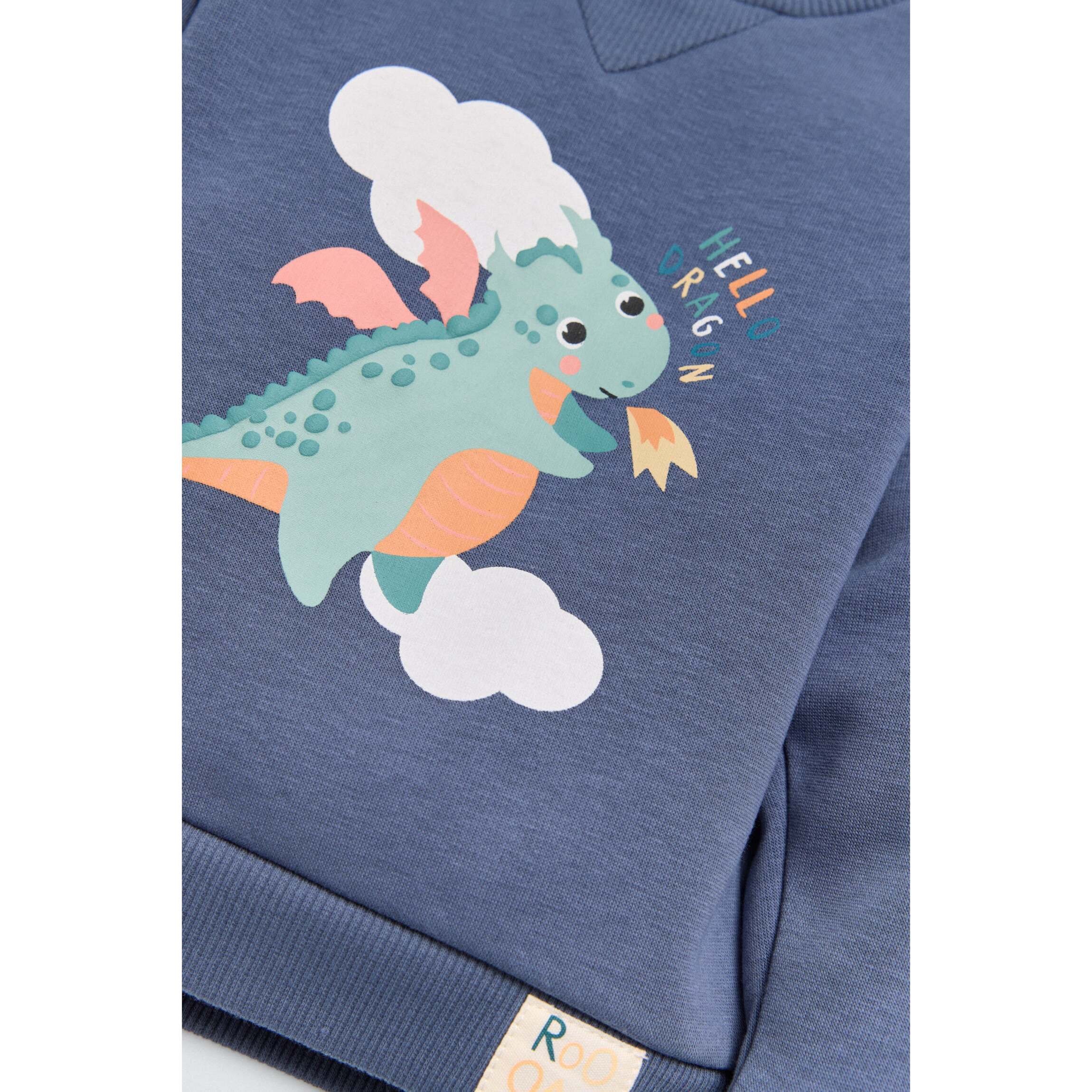 Felpa e jogger per neonato Dragon Tale